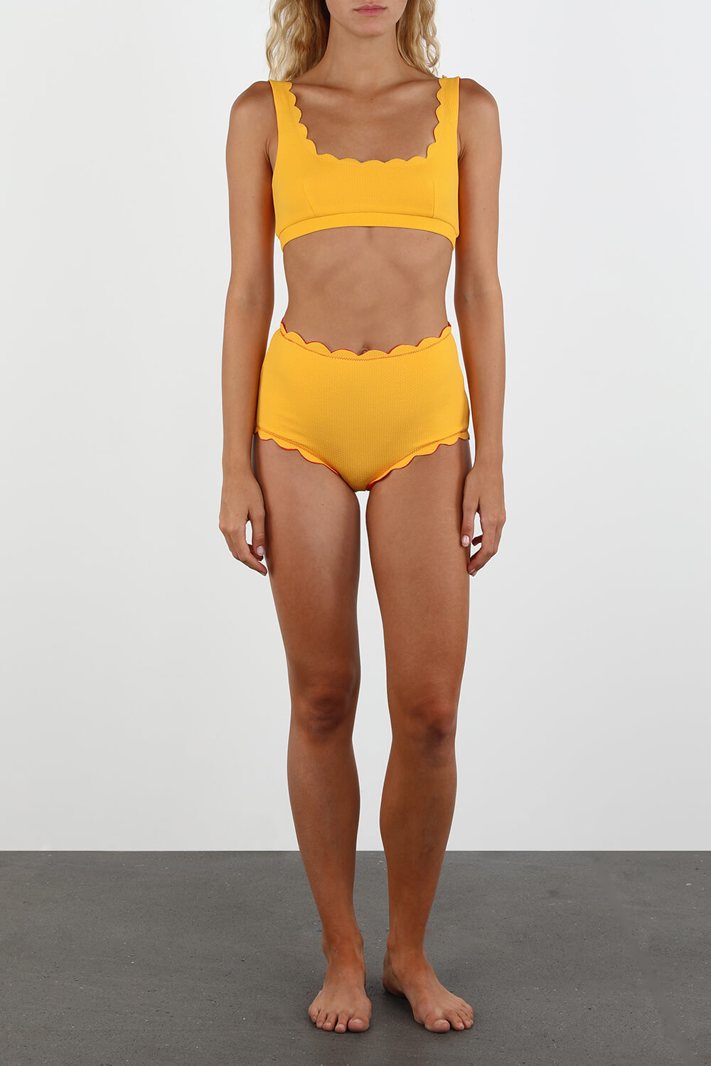 Bumby Palm Spring Top in Poppy and Papaya